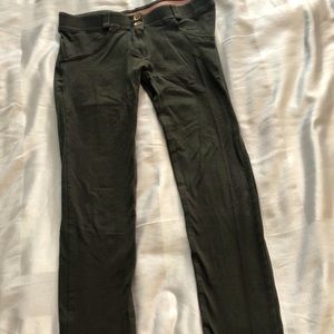 Olive-Colored Freddy Pants